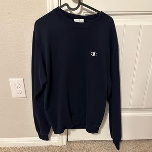 Navy Champion Hoodie
